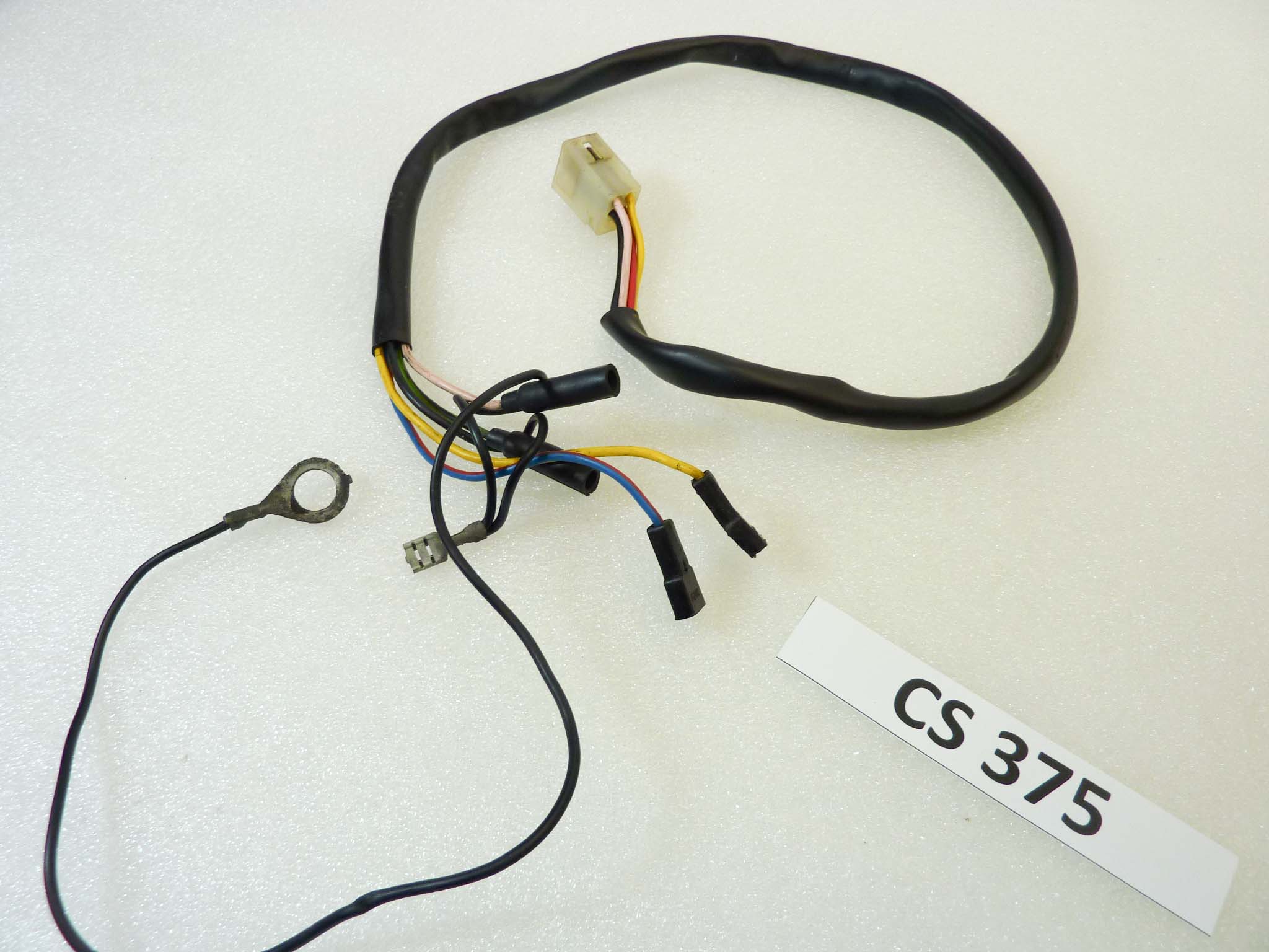 Impianto elettrico fanalino posteriore Guzzi V35 Imola II V65 Lario treccia cablaggio - immagine 3