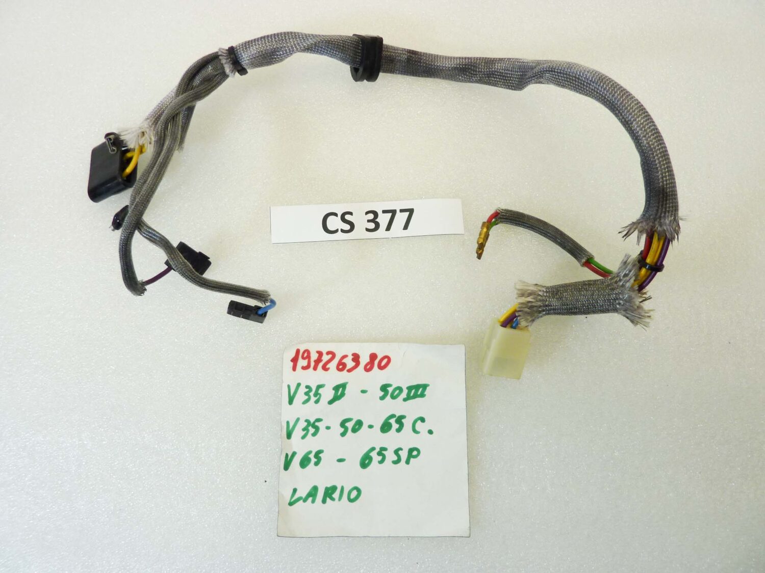 Impianto elettrico Guzzi V35 II V50 III 35 50 65 Custom V65 SP Lario cod 19726380 treccia cablaggio