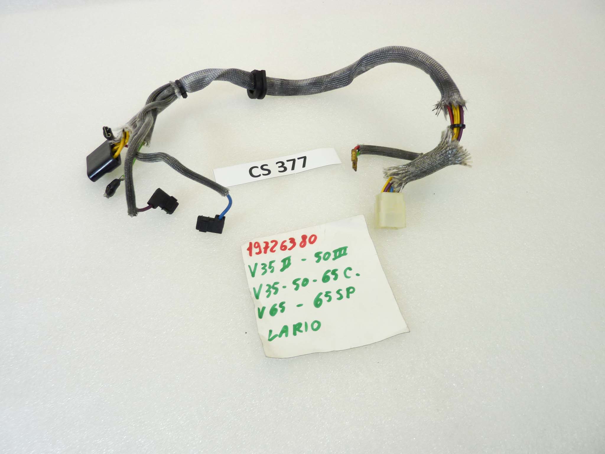 Impianto elettrico Guzzi V35 II V50 III 35 50 65 Custom V65 SP Lario cod 19726380 treccia cablaggio - immagine 2