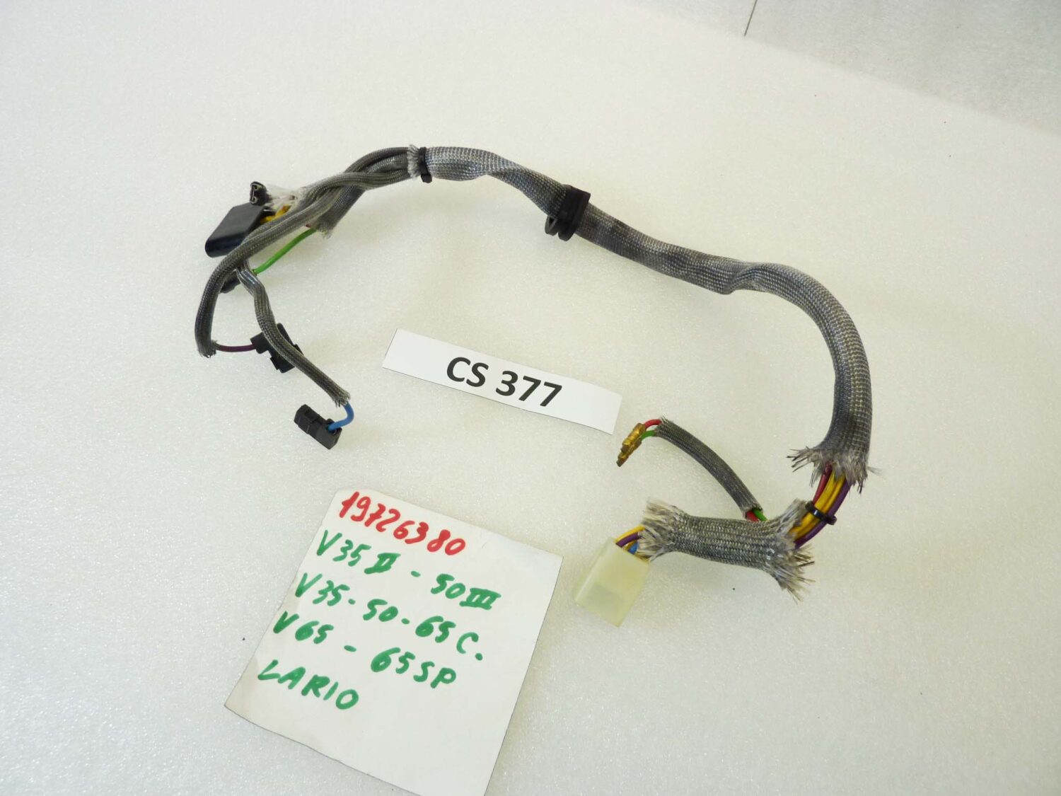 Impianto elettrico Guzzi V35 II V50 III 35 50 65 Custom V65 SP Lario cod 19726380 treccia cablaggio - immagine 4