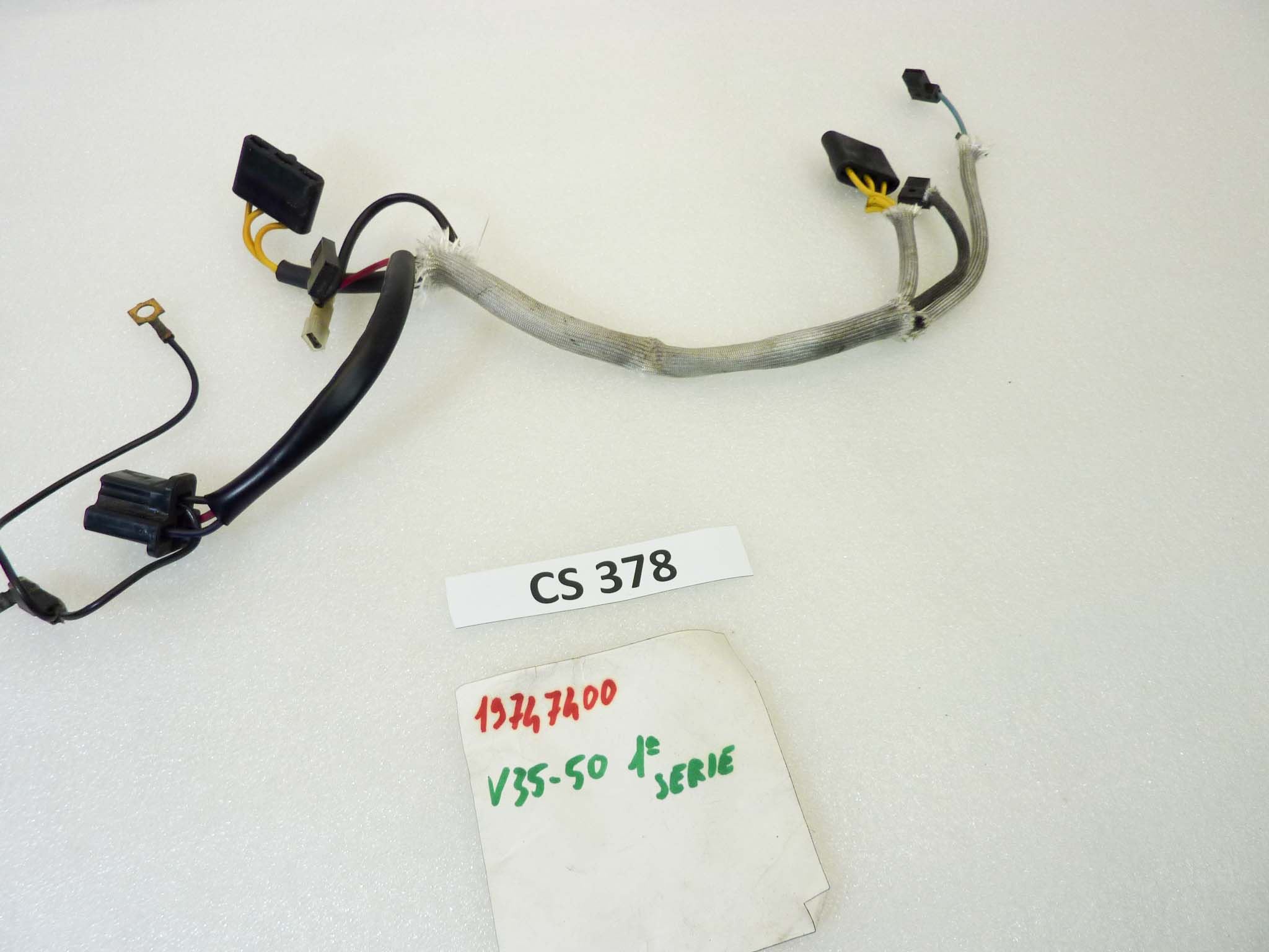 Impianto elettrico Guzzi V35 V50 I serie cod 19747400 treccia cablaggio - immagine 2