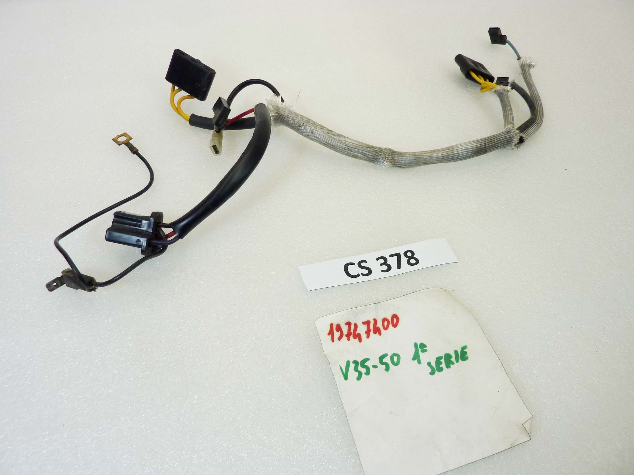 Impianto elettrico Guzzi V35 V50 I serie cod 19747400 treccia cablaggio - immagine 3
