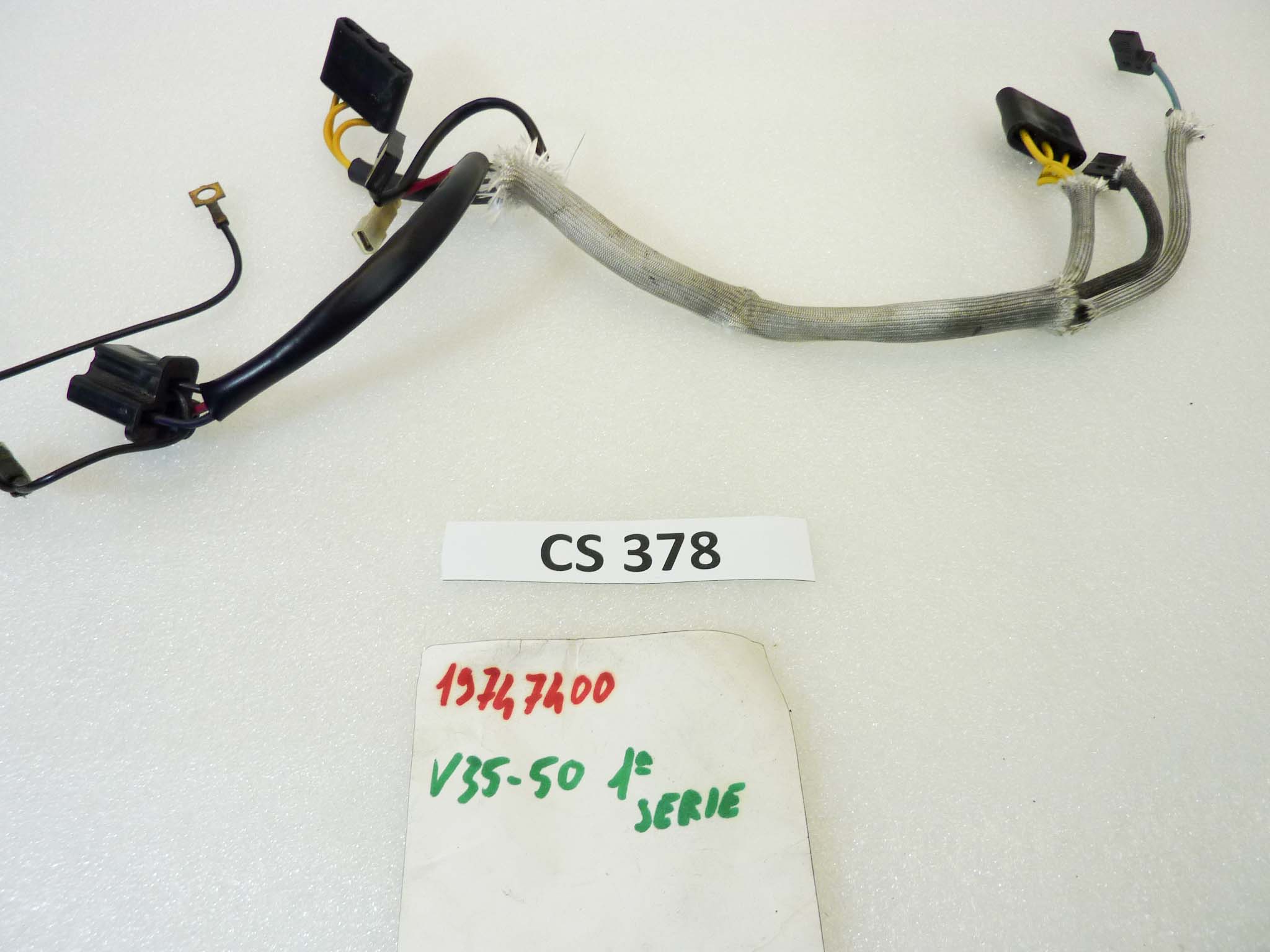 Impianto elettrico Guzzi V35 V50 I serie cod 19747400 treccia cablaggio - immagine 5