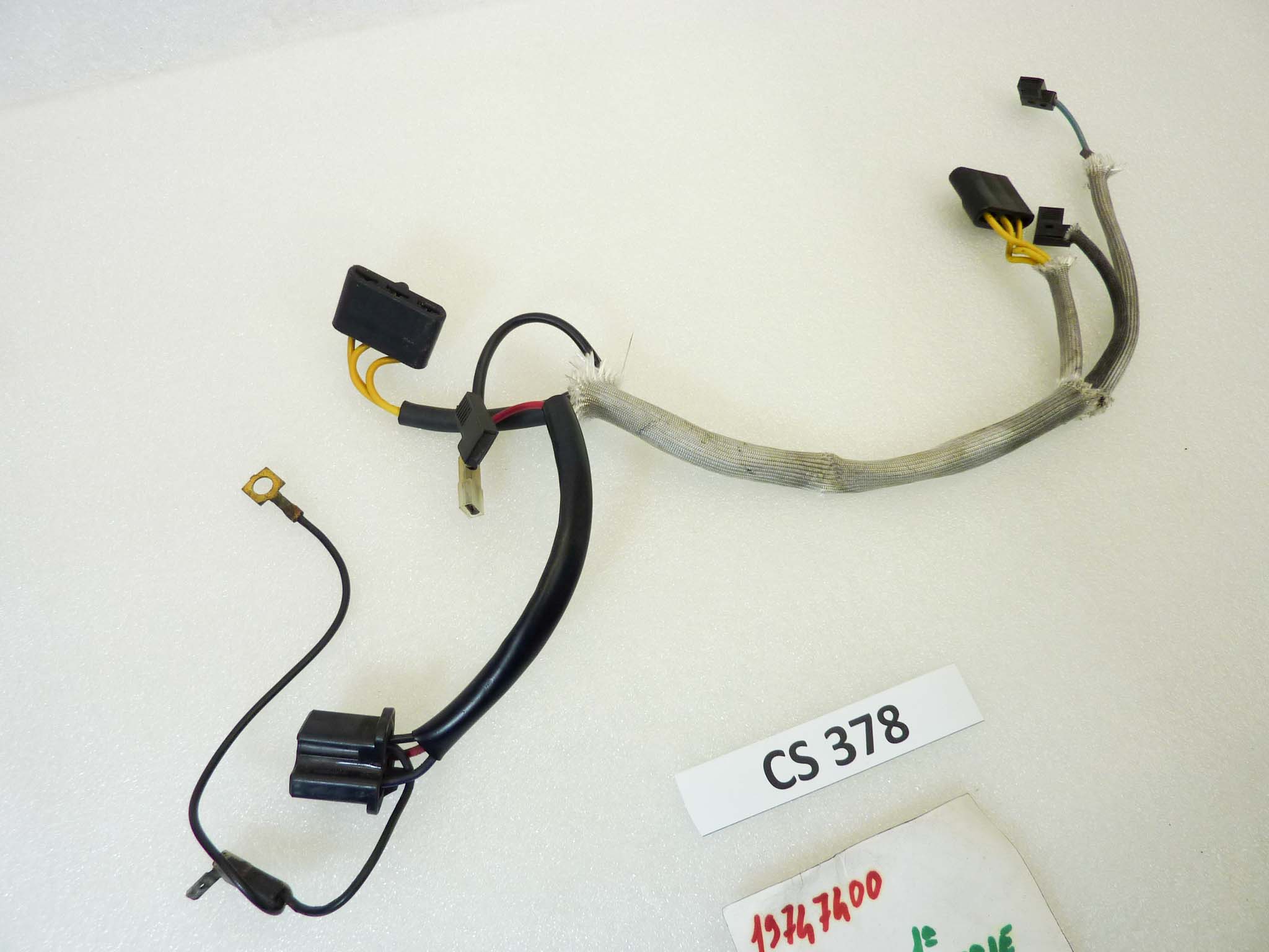 Impianto elettrico Guzzi V35 V50 I serie cod 19747400 treccia cablaggio - immagine 6