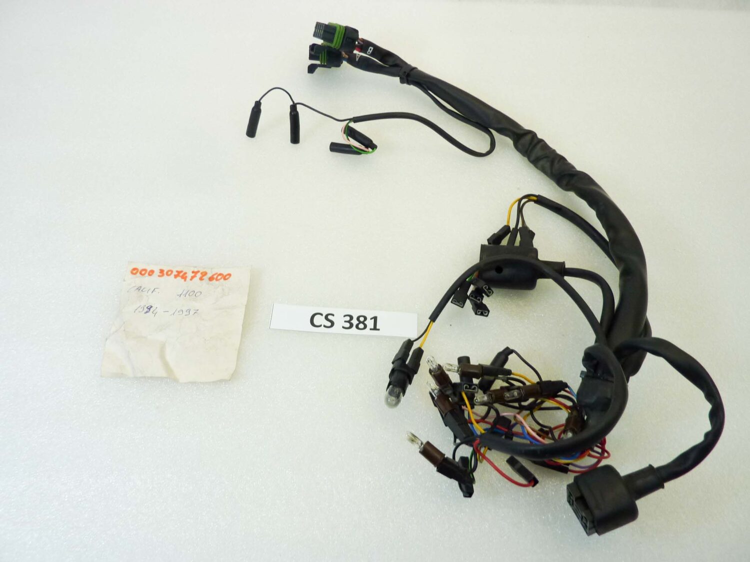Impianto elettrico Guzzi California 1100 1994 - 1997 cod 000307472600 treccia cablaggio - immagine 10