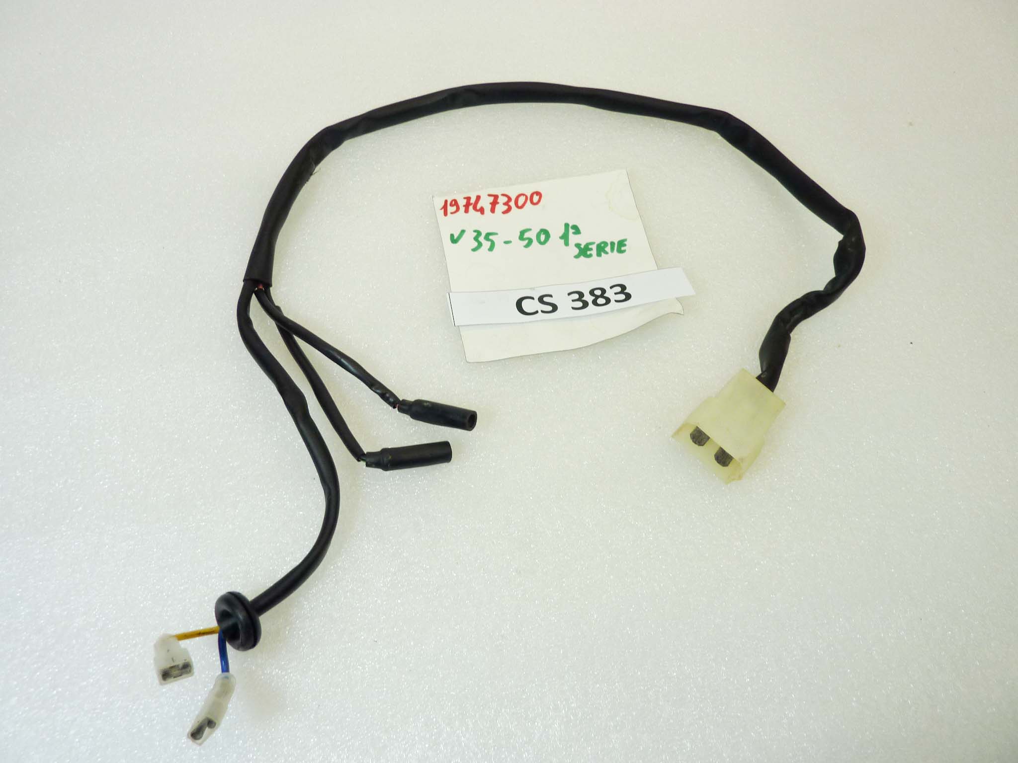 Impianto elettrico Guzzi V35 V50 I serie cod 19747300 treccia cablaggio - immagine 2