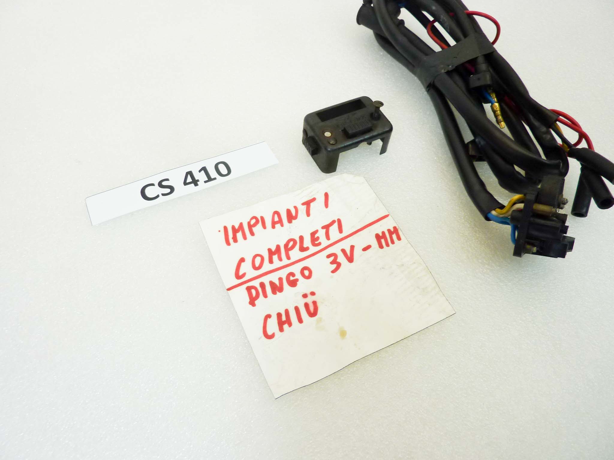 Impianto elettrico Guzzi Dingo monomarcia 3V Chiu treccia cablaggio - immagine 2