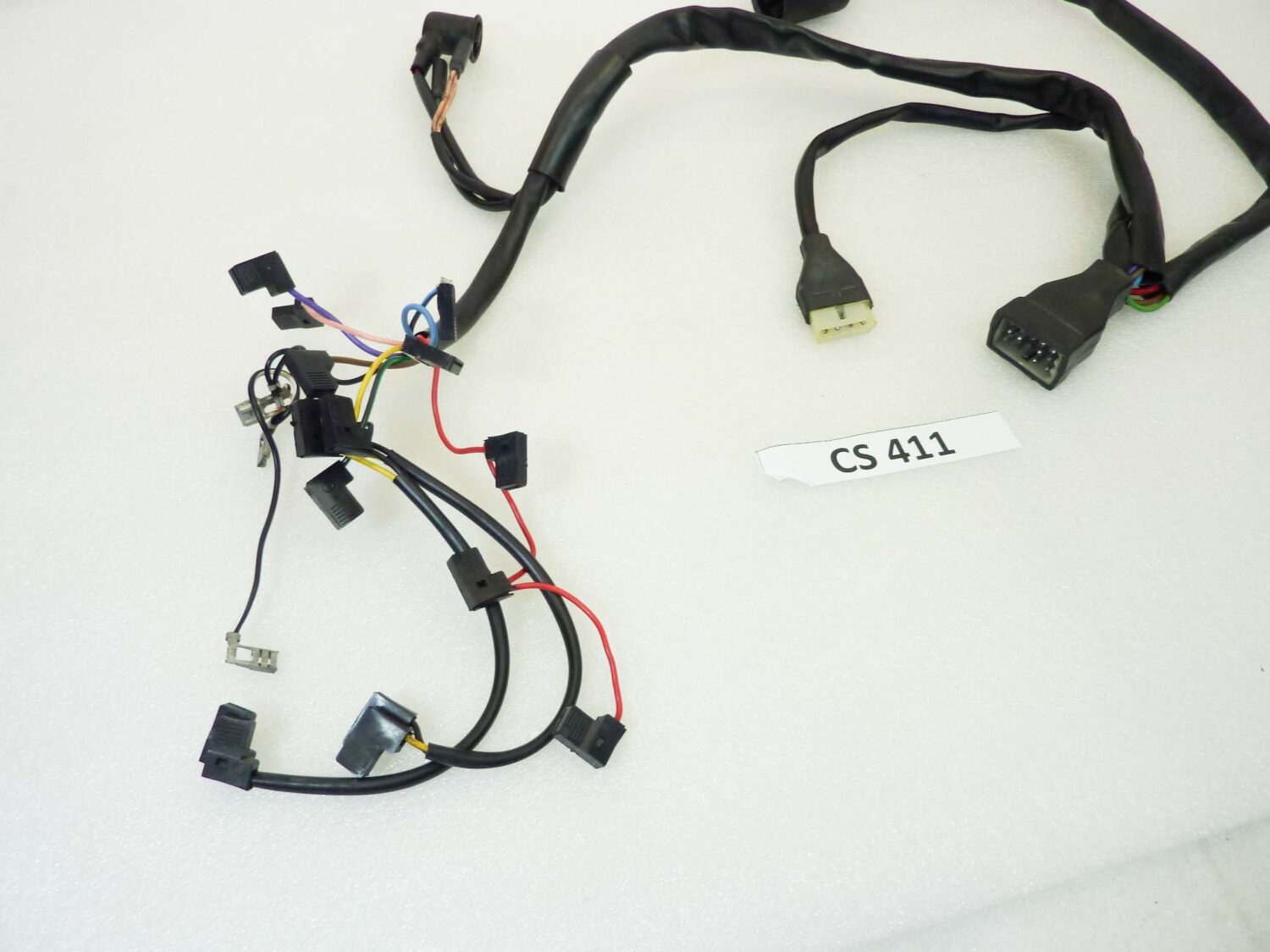 Impianto elettrico cruscotto Guzzi V35 II treccia cablaggio - immagine 2