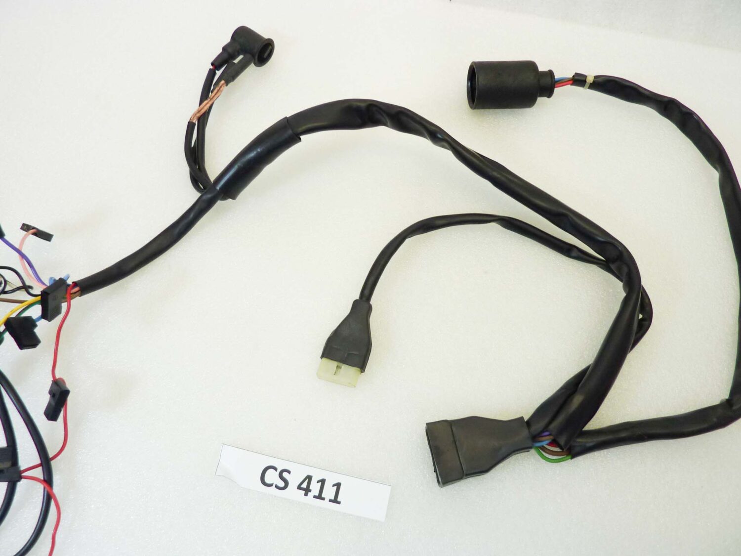 Impianto elettrico cruscotto Guzzi V35 II treccia cablaggio - immagine 4
