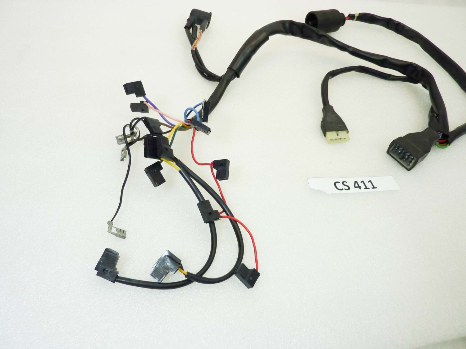 Impianto elettrico cruscotto Guzzi V35 II treccia cablaggio - immagine 8