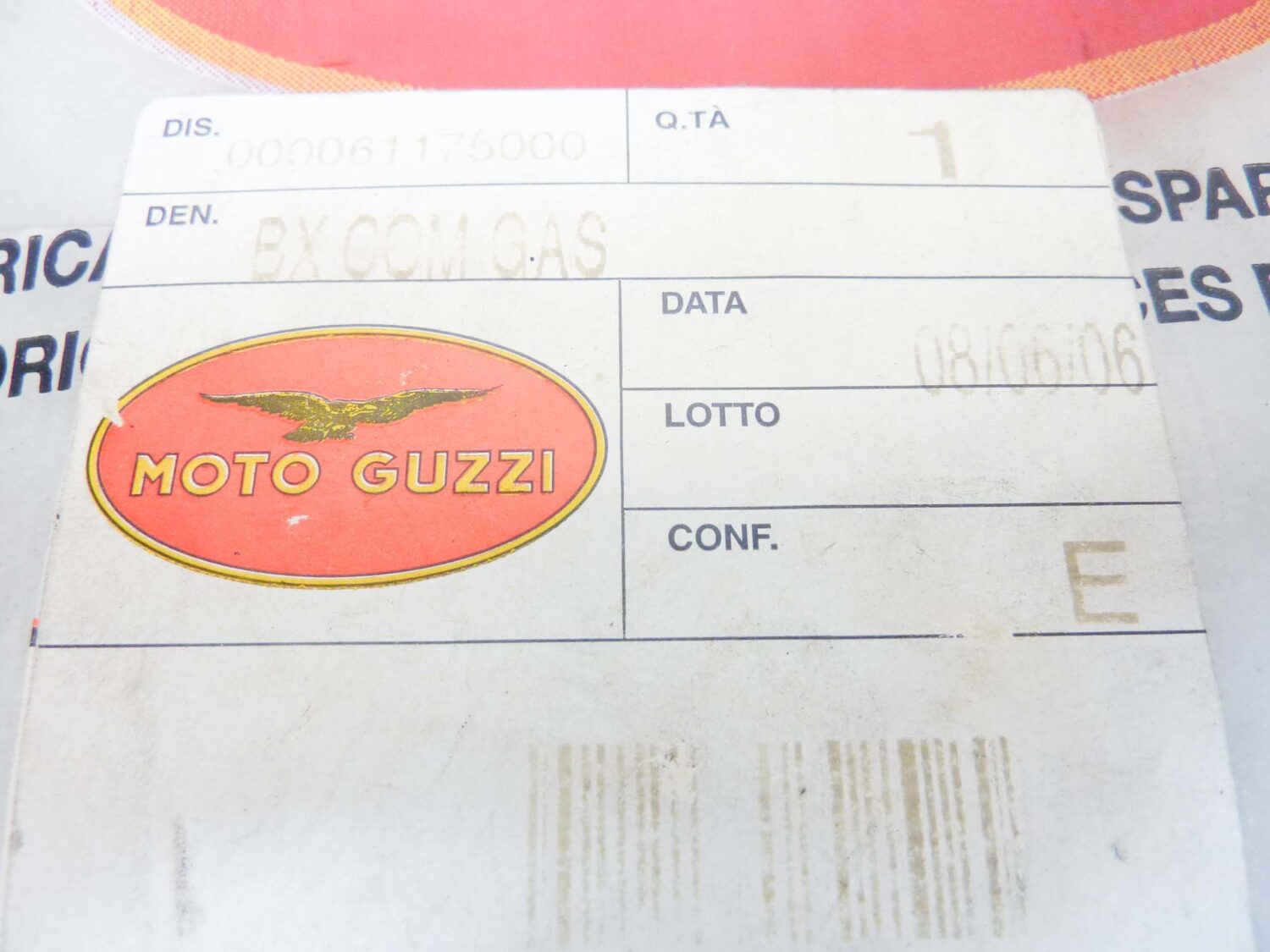 Cavo acceleratore Guzzi Griso comando gas ritorno cod 61178000 nuovo fondo di magazzino - immagine 5