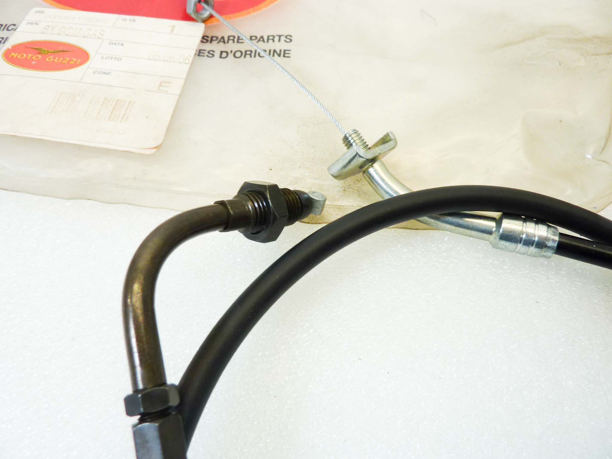 Cavo acceleratore Guzzi Griso comando gas ritorno cod 61178000 nuovo fondo di magazzino - immagine 7