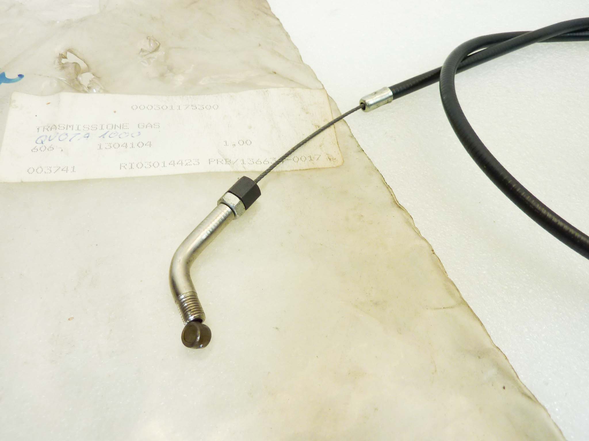 Cavo acceleratore Guzzi Quota 1000 comando gas cod 301175300 nuovo fondo di magazzino - immagine 2