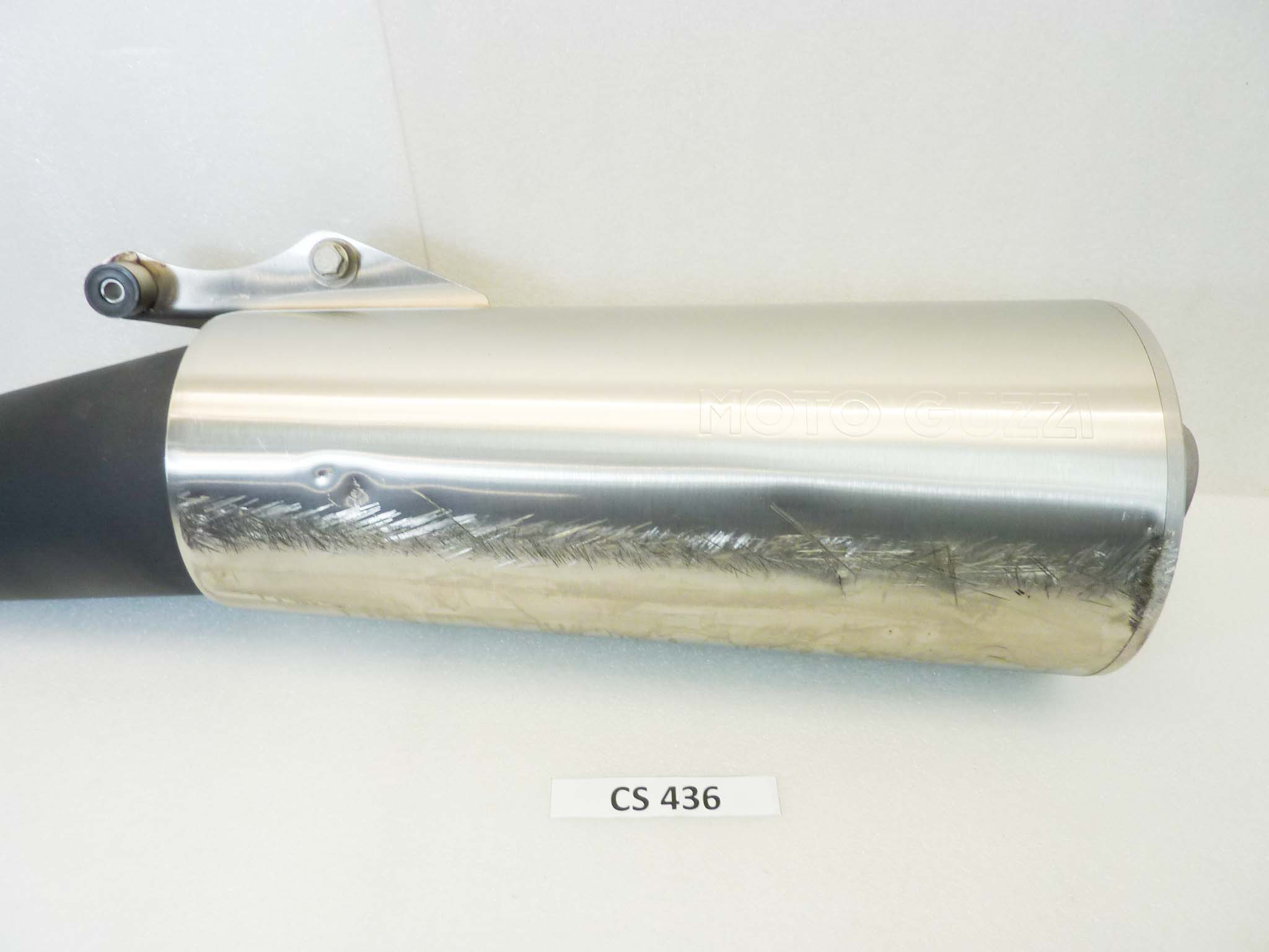 Marmitta terminale Guzzi Griso 850 1100 cod ZGU1001 protezione graffiata - immagine 2