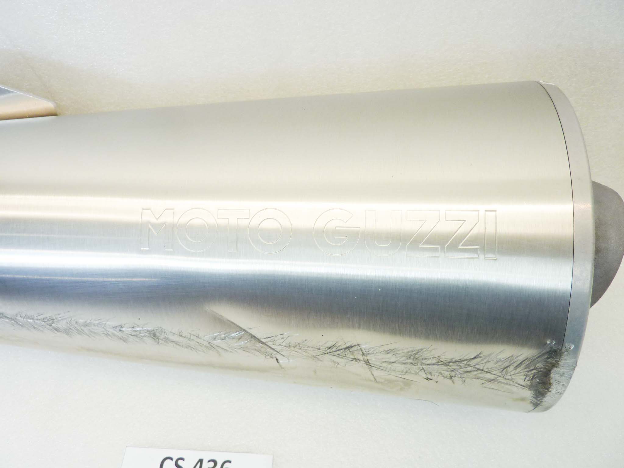 Marmitta terminale Guzzi Griso 850 1100 cod ZGU1001 protezione graffiata - immagine 3