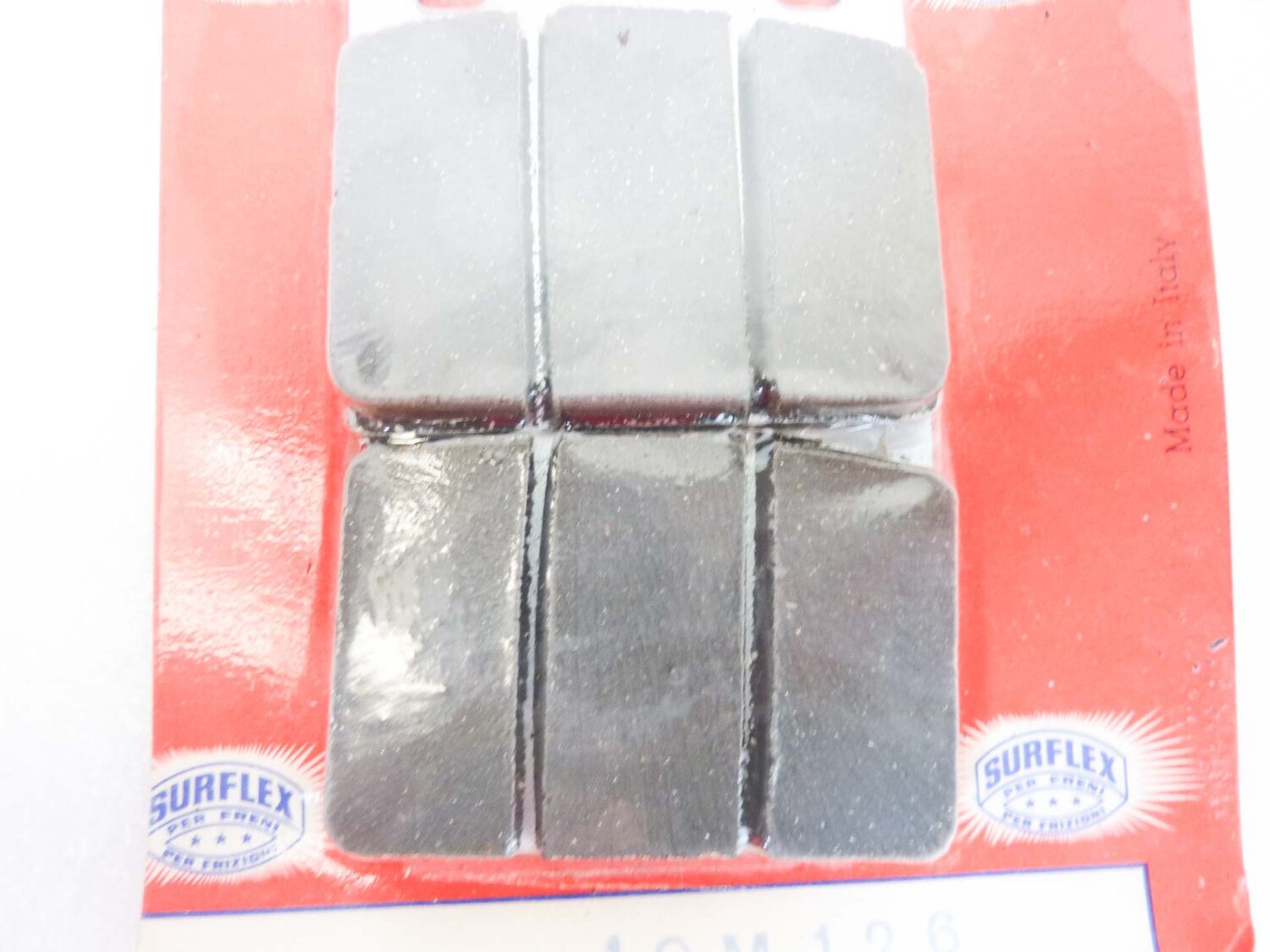 Pastiglie freno Surflex 10M126 per Fiat 500 Fiat 126 vedi foto per compatibilità esatta NUOVO fondo di magazzino - immagine 4