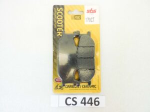 Pastiglie freno SBS 170CT per Yamaha Majesty 400 (modello del 2004) XP 500 TMAX (2001 - 2003( vedi foto per compatibilità esatta NUOVO fondo di magazzino