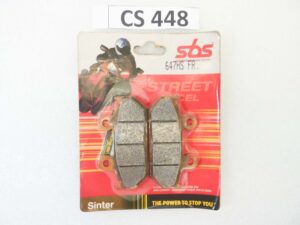 Pastiglie freno SBS 647FR 6566475 per CAGIVA
Freno Anteriore:
Canyon 500 (1997-2002)
Canyon 600 (1995-1998)
Elefant / Elefant I.E. 900 (1990-1992)
HONDA
Freno Anteriore:
NX Dominator 650 (1993-1996)
XL V Transalp 600 (1991-1993)
Freno Posteriore:
VT C Shadow /CD Shadow (PC21) 600 (1988-1992)
GL Gold Wing / GL Gold Wing SE 1500 (1990-2000) vedi foto per compatibilità esatta NUOVO fondo di magazzino
