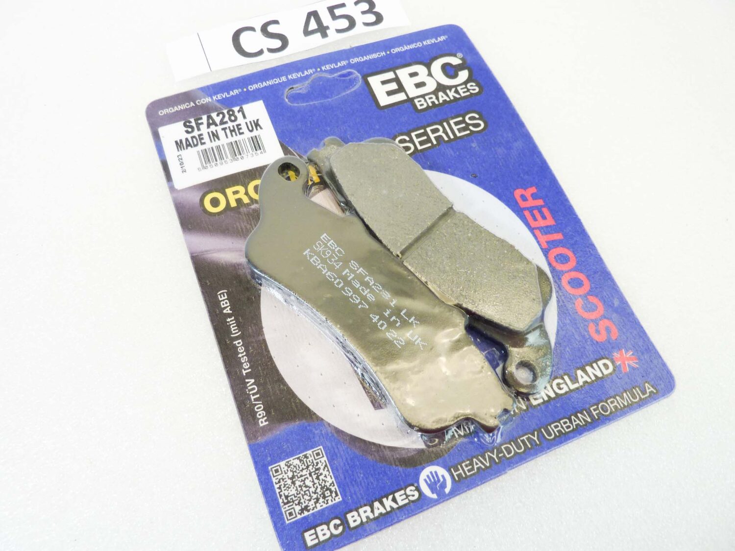 Pastiglie freno EBC Brakes SFA281 per HONDA
FES 125 Pantheon (1998-2006)
FES 150 Pantheon (1998-2007)
FES 250 Foresight (1998-2002)
FJS 400 Silver Wing (2006-2008)
FSC 600 Silver Wing (2001-2009)
NSS 250 Jazz / Reflex (2001-2004)
NT 700 V Deauville (2006-2013)
PEUGEOT
SV 250 (2001-2002) vedi foto per compatibilità esatta NUOVO fondo di magazzino - immagine 2