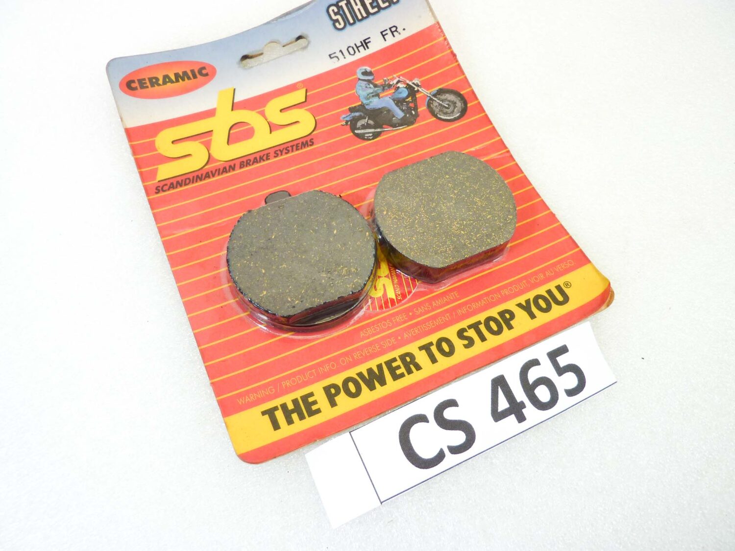 Pastiglie freno SBS 510HF FR SGR 65.65100/2 per Z 400 (KZ400J) - 1980/1982
Z 400 (KZ400B) - 1974/1979
KH 400 (KH400A) - 1976/1978
Z 400 Custom (KZ400G) - 1979/1979
Z 400 (KZ400D) - 1977/1977
Z 400 - 1983/1987
Z 500 (Z500B) - 1979/1980
Z 550 (KZ550A) - 1980/1983
Z 650 (KZ650F) - 1981/1983
Z 650 SR (KZ650D) - 1979/1980
Z 650 (KZ650B) - 1977/1980
Z 750 TWIN (KZ750B) - 1976/1978
Z 900 (KZ900) - 1976/1978
Z 1000 R - 1980/1983
Z 1000 GL - 1980/1983
Z 1000 Z1R (KZ1000D) - 1978/1980
Z 1000 - 1981/1981
Z 1000 A (KZ1000A) - 1977/1980
Z 1000 LTD (KZ1000B) - 1977/1980
Z 1000 POLICE (KZ1000C) - 1978/1980
Z 1000 MK II (KZT00A) - 1979/1980
Z 1000 SHAFT (KZ1000E) - 1979/1980
Z 1000 H INJECTION (KZT00H) - 1980/1980
Z 1000 CLASSIC (KZ1000G) - 1980/1980
Z R - 1978/1979 vedi foto per compatibilità esatta NUOVO fondo di magazzino - immagine 2