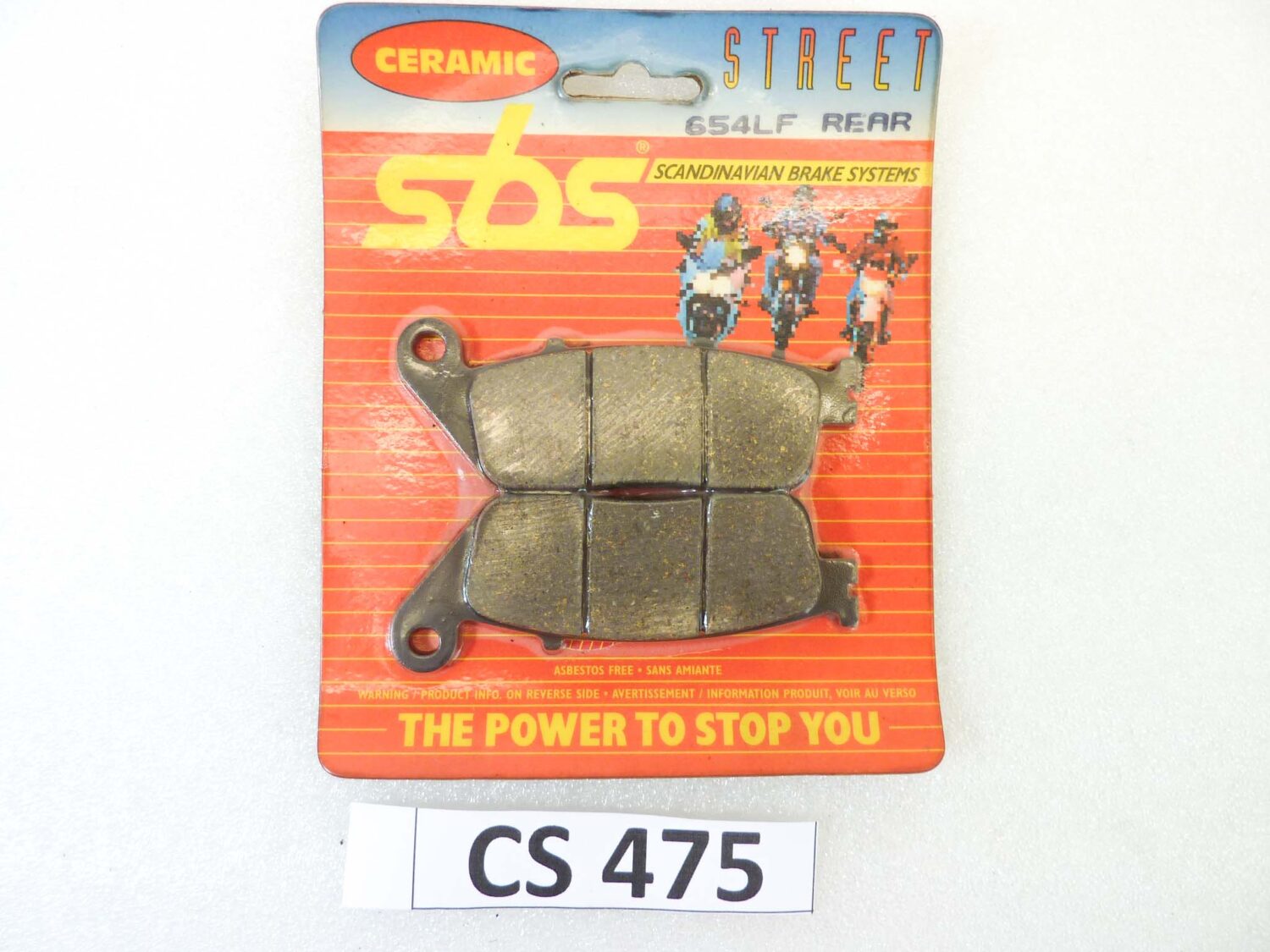 Pastiglie freno SBS 654LF Rear SGR 65.66541/6 per Honda CBR 1000 F ST 1100 Pan European e vari modelli vedi foto per compatibilità esatta NUOVO fondo di magazzino