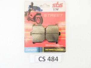 Pastiglie freno SBS 517HF 6565170 per HONDA CX 400 (NC05) 1981
CX 400 1982-1985
CX 400 CUSTOM (NC06) 1981
CB 400 1978-1980
CB 400 NA 1978-1982
CB 400 NB 1978-1982
CX 500 (CX500) 1978-1980
CB 750 K FOUR (RC01) 1980
CB 750 1978-1979
CB 750 F BOL D'OR 1979
CB 750 F 1977-1978
CB 750 F (RC04) 1980
CB 900 F BOL D'OR SC01 1978-1980
CBX 1000 SUPER SPORT (CB1) 1979
GL 1000 GOLD WING K (GL1) 1978-1981
CBX 1000 SUPER SPORT (SC03) 1980
GL 1100 GOLD WING (SC02) 1979-1980
GL 1100 GOLD WING D (SC02) 1980 vedi foto per compatibilità esatta NUOVO fondo di magazzino