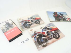 Depliant Brochure Guzzi Breva V750 I.E. VHS e CD materiale commerciale NUOVO fondo di magazzino