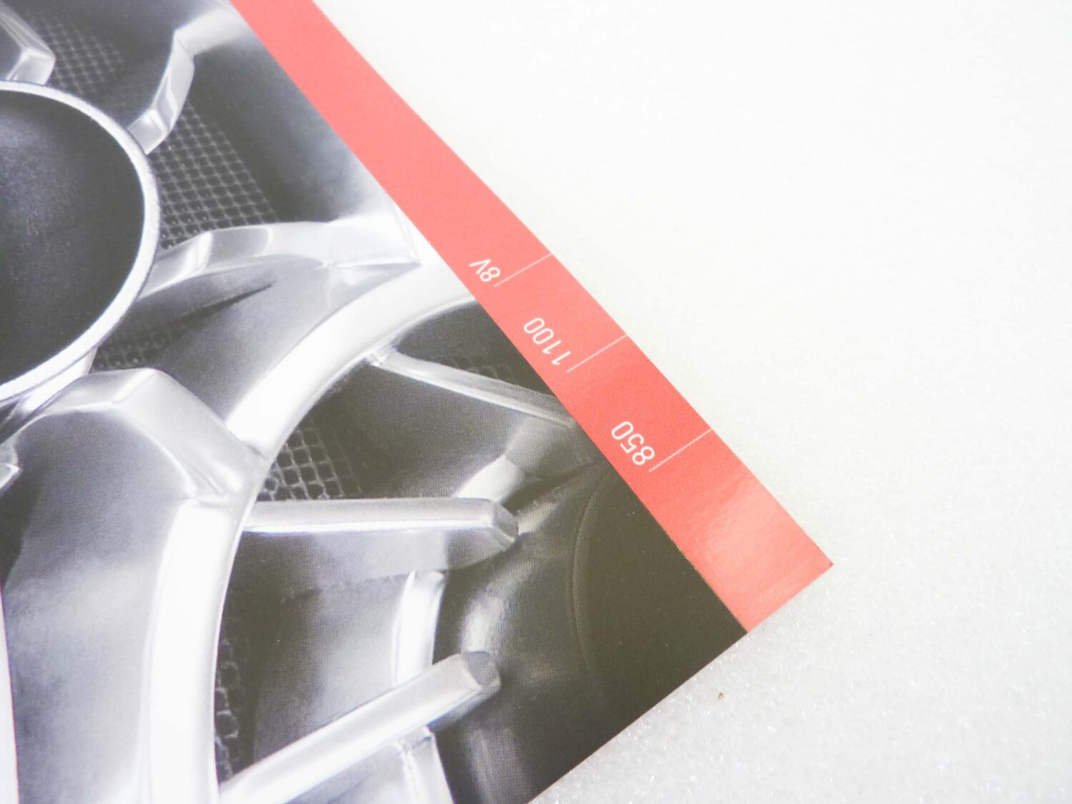 Depliant Brochure Guzzi Griso 850 1100 8V dim 21 x 21 cm materiale commerciale NUOVO fondo di magazzino - immagine 2