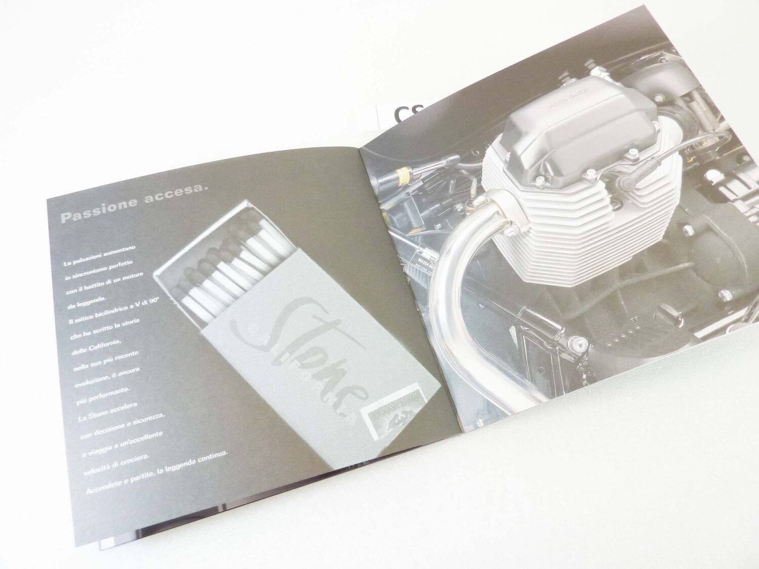 Depliant Brochure Guzzi California Stone dim 20 x 20 cm materiale commerciale NUOVO fondo di magazzino - immagine 5