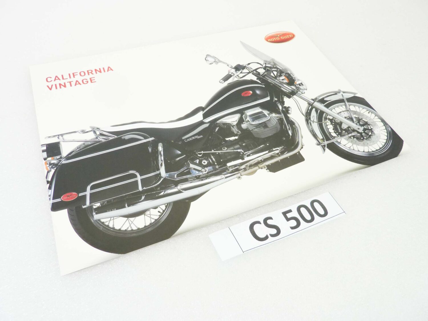 Depliant Brochure Guzzi California Vintage dim 30 x 21 cm materiale commerciale NUOVO fondo di magazzino - immagine 2