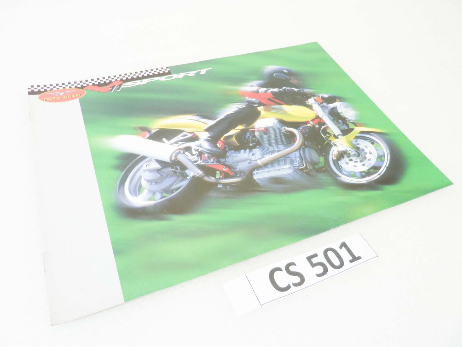 Depliant Brochure Guzzi V11 Sport dim 30 x 21 cm materiale commerciale NUOVO fondo di magazzino - immagine 2