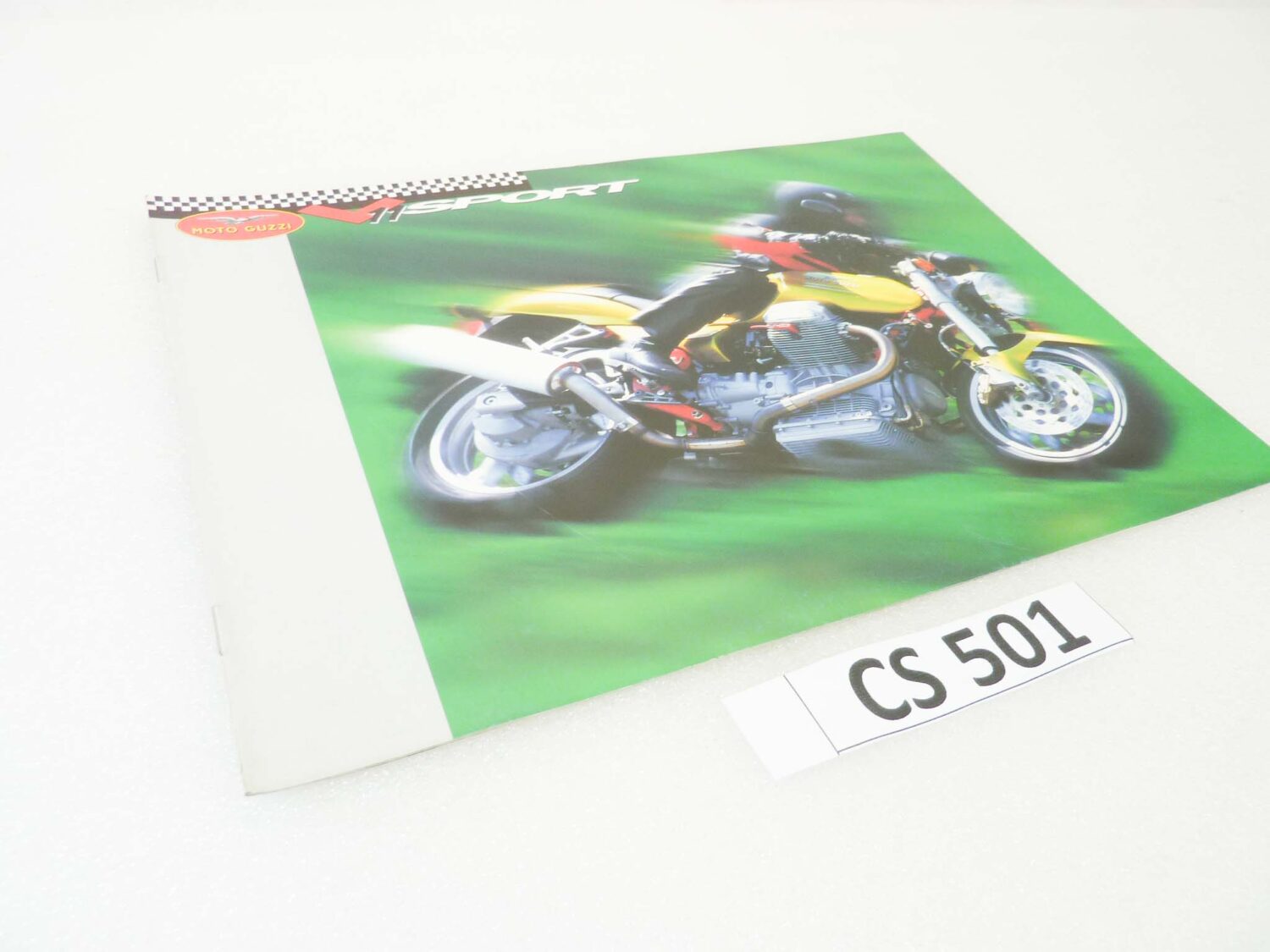 Depliant Brochure Guzzi V11 Sport dim 30 x 21 cm materiale commerciale NUOVO fondo di magazzino - immagine 3