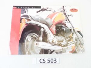 Depliant Brochure Guzzi California EV dim 30 x 21 cm materiale commerciale NUOVO fondo di magazzino