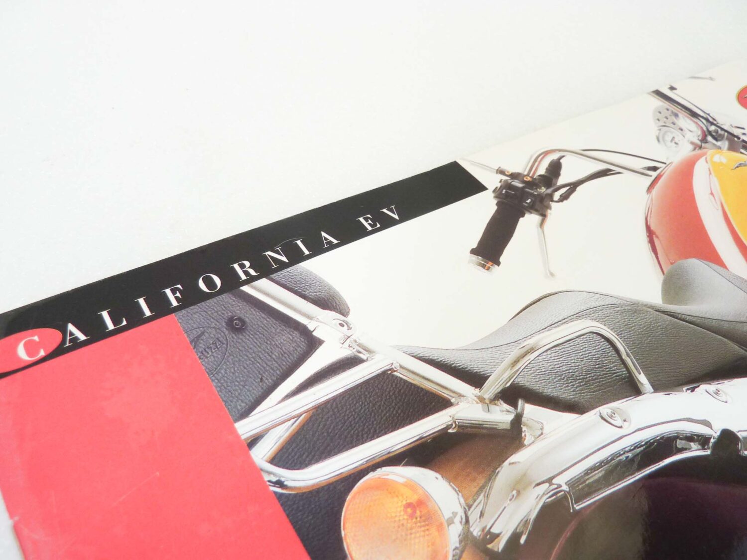 Depliant Brochure Guzzi California EV dim 30 x 21 cm materiale commerciale NUOVO fondo di magazzino - immagine 3