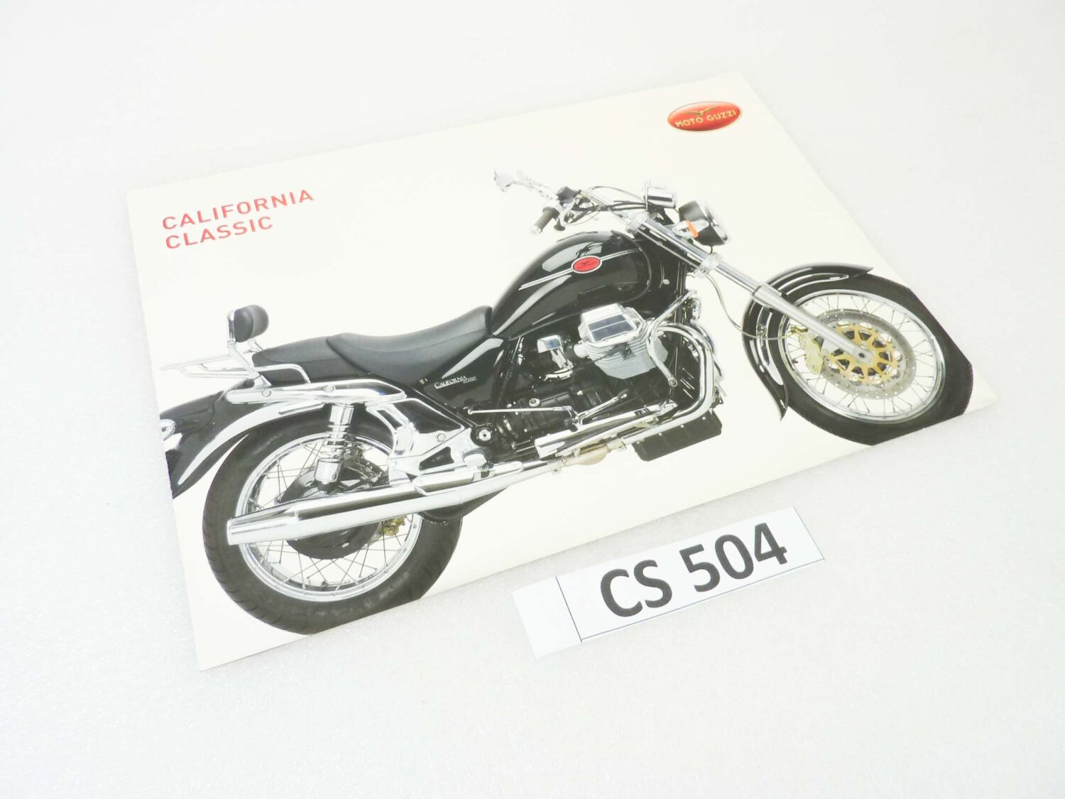 Depliant Brochure Guzzi California Classic dim 30 x 21 cm materiale commerciale NUOVO fondo di magazzino - immagine 2