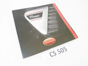 Depliant Brochure Guzzi V7 Classic dim 21 x 21 cm materiale commerciale NUOVO fondo di magazzino