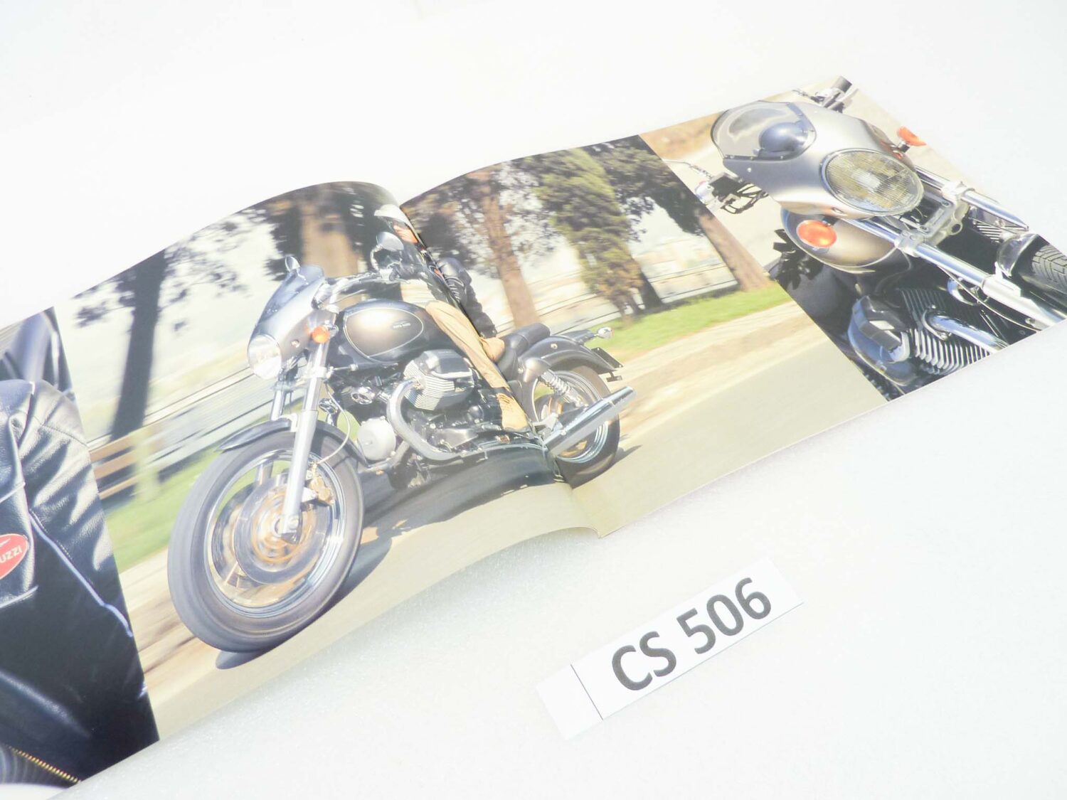 Depliant Brochure Guzzi California Titanium Alluminium dim 30 x 21 cm materiale commerciale NUOVO fondo di magazzino - immagine 4