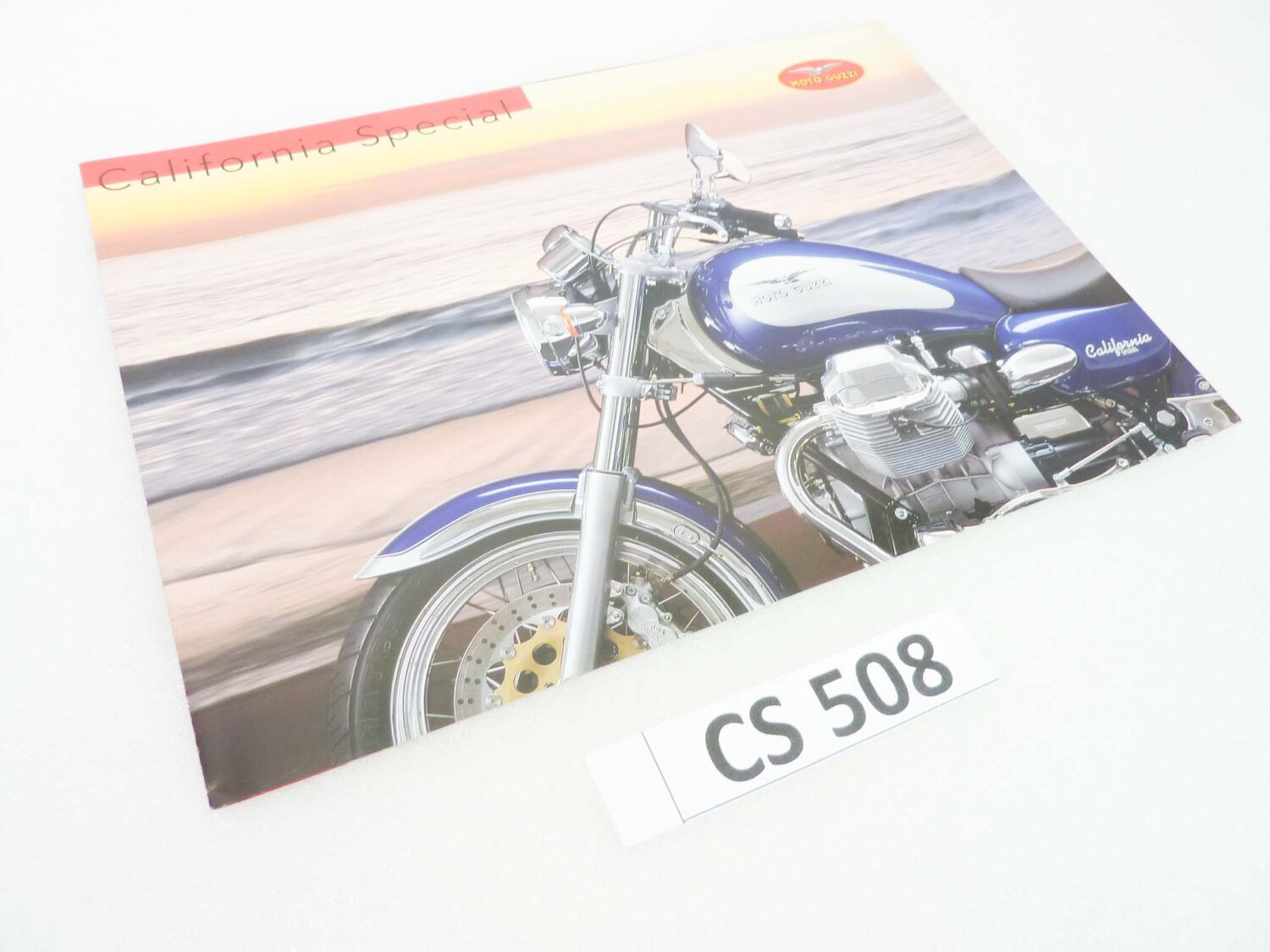 Depliant Brochure Guzzi California Special dim 30 x 21 cm materiale commerciale NUOVO fondo di magazzino - immagine 2