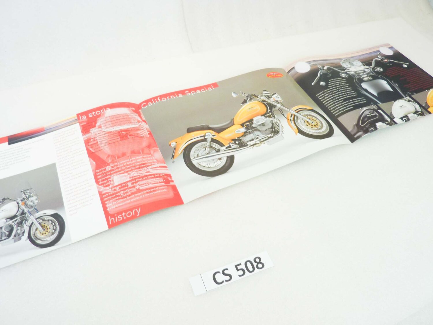 Depliant Brochure Guzzi California Special dim 30 x 21 cm materiale commerciale NUOVO fondo di magazzino - immagine 3