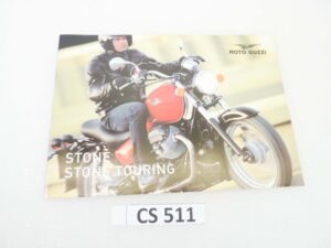 Depliant Brochure Guzzi Stone Touring dim 30 x 21 cm materiale commerciale NUOVO fondo di magazzino