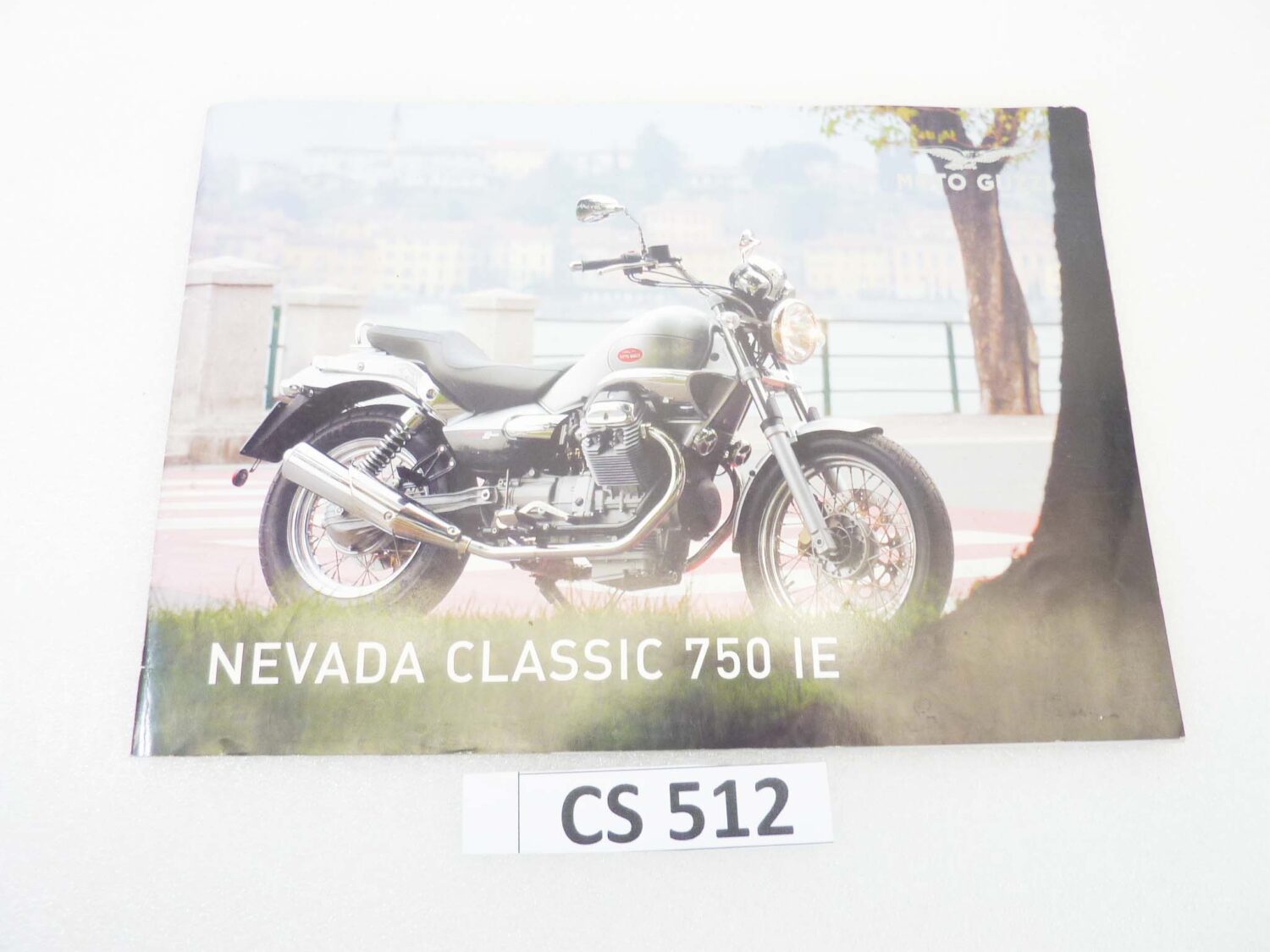 Depliant Brochure Guzzi Nevada Classic 750 I.E. dim 30 x 21 cm materiale commerciale NUOVO fondo di magazzino