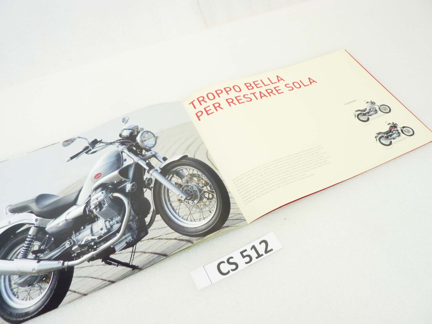 Depliant Brochure Guzzi Nevada Classic 750 I.E. dim 30 x 21 cm materiale commerciale NUOVO fondo di magazzino - immagine 5