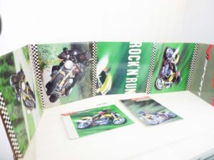 Depliant in forex PVC Guzzi V11 Sport presentazione stampa materiale commerciale NUOVO fondo di magazzino