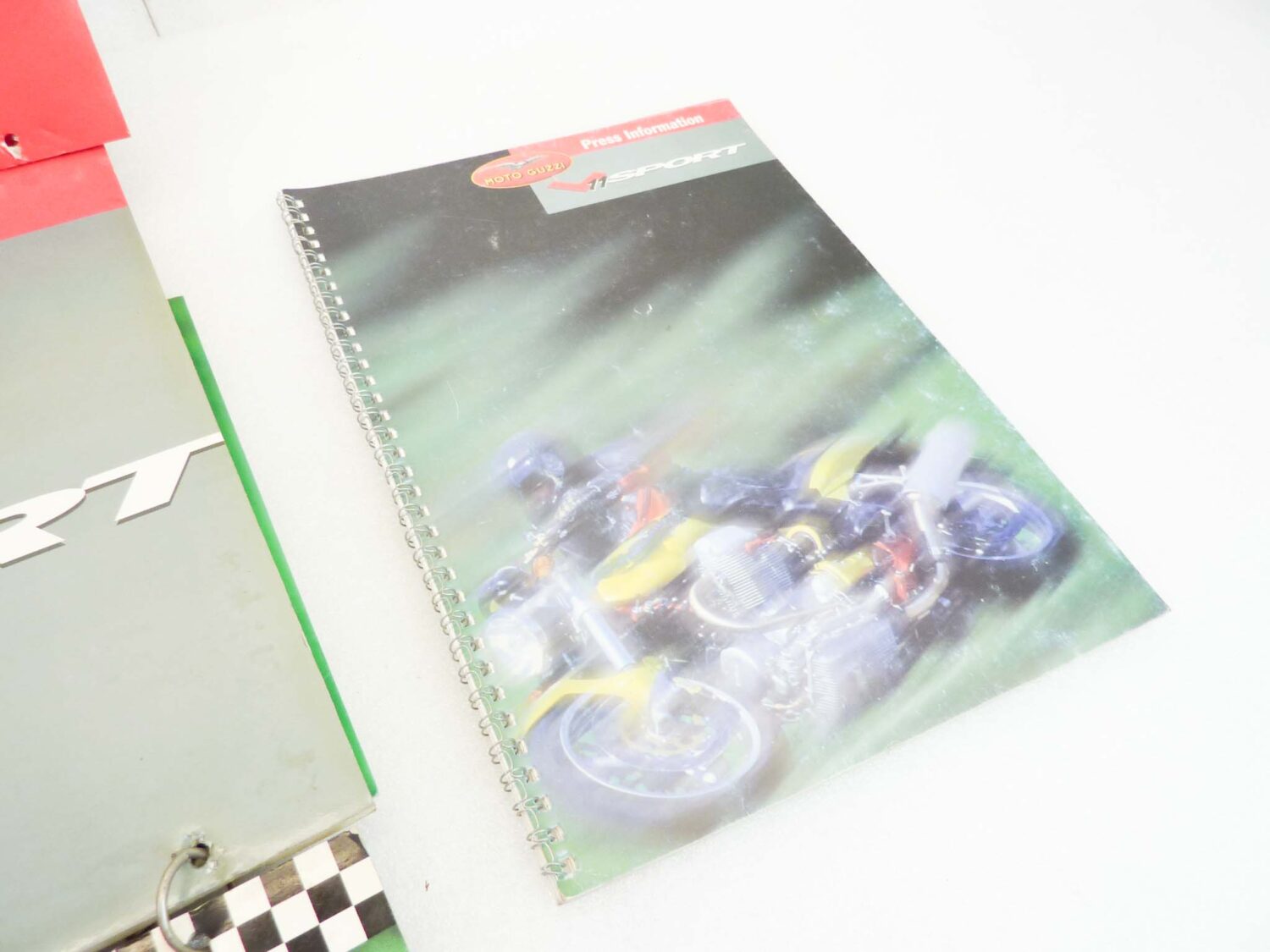 Depliant in forex PVC Guzzi V11 Sport presentazione stampa materiale commerciale NUOVO fondo di magazzino - immagine 5
