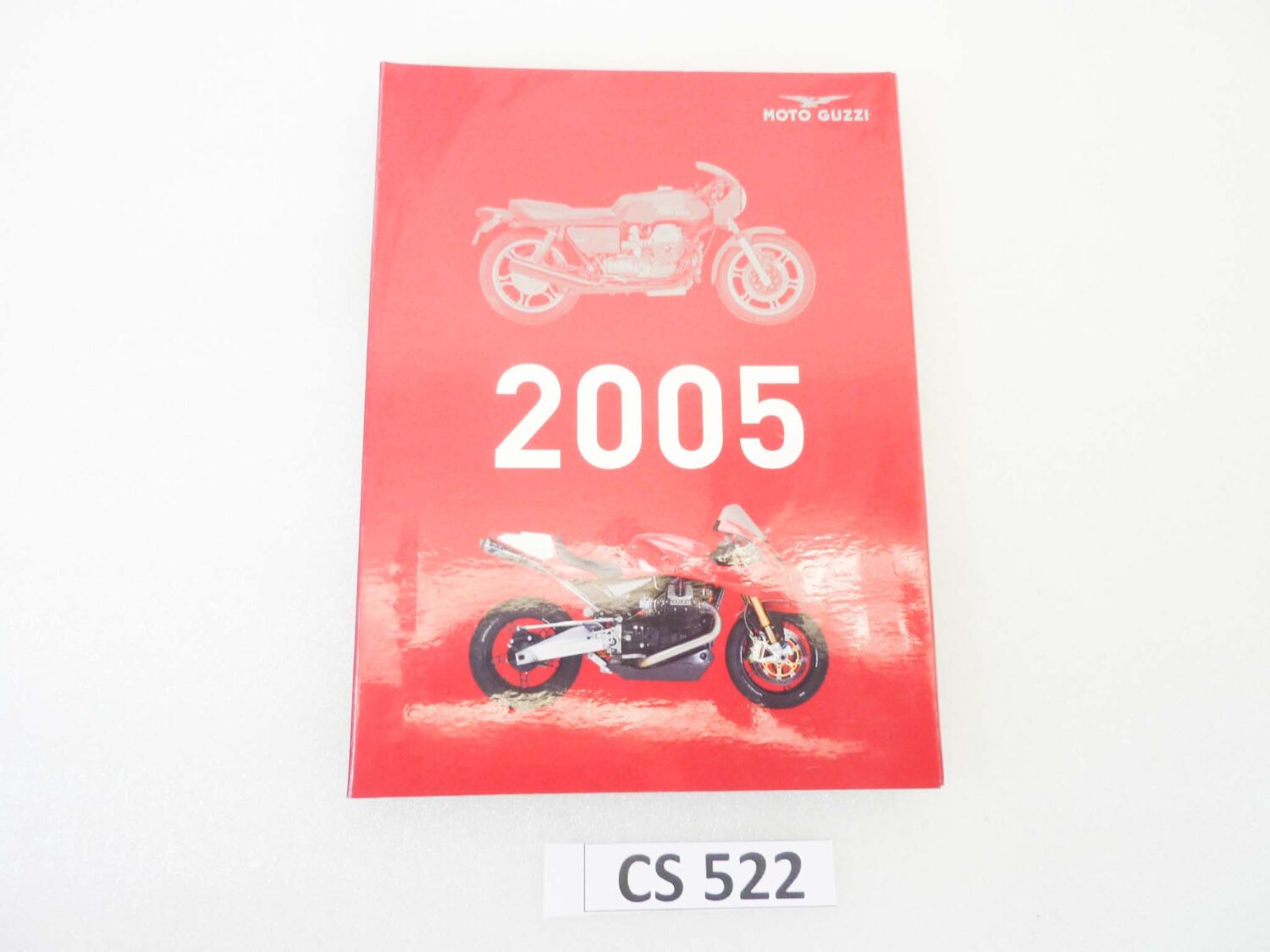 Depliant Brochure con CD Guzzi modelli 2005 presentazione stampa dim 29 x 19 cm materiale commerciale NUOVO fondo di magazzino - immagine 2