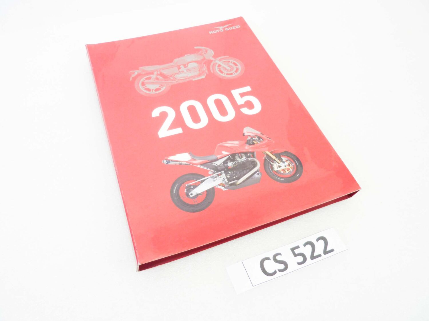 Depliant Brochure con CD Guzzi modelli 2005 presentazione stampa dim 29 x 19 cm materiale commerciale NUOVO fondo di magazzino - immagine 3