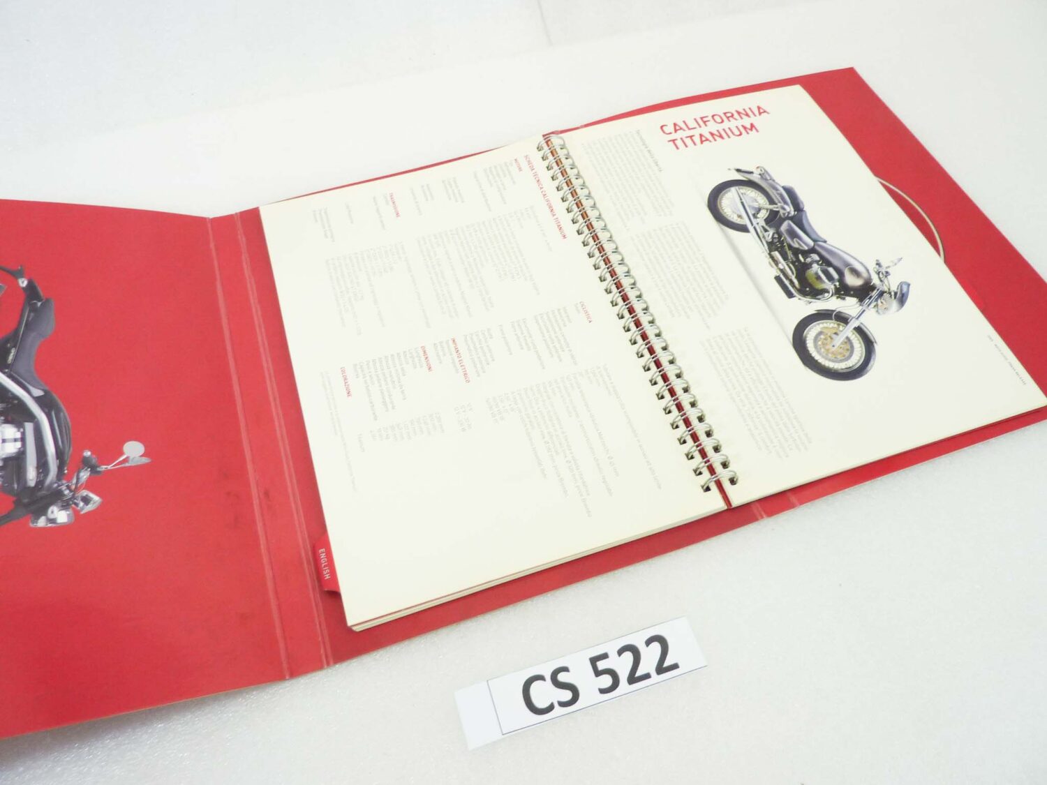 Depliant Brochure con CD Guzzi modelli 2005 presentazione stampa dim 29 x 19 cm materiale commerciale NUOVO fondo di magazzino - immagine 7
