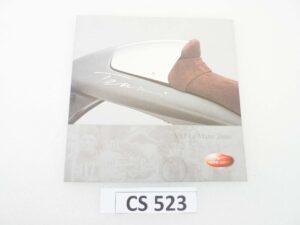 Depliant Brochure Guzzi V11 Le Mans Tenni dim 20 x 20 cm materiale commerciale NUOVO fondo di magazzino