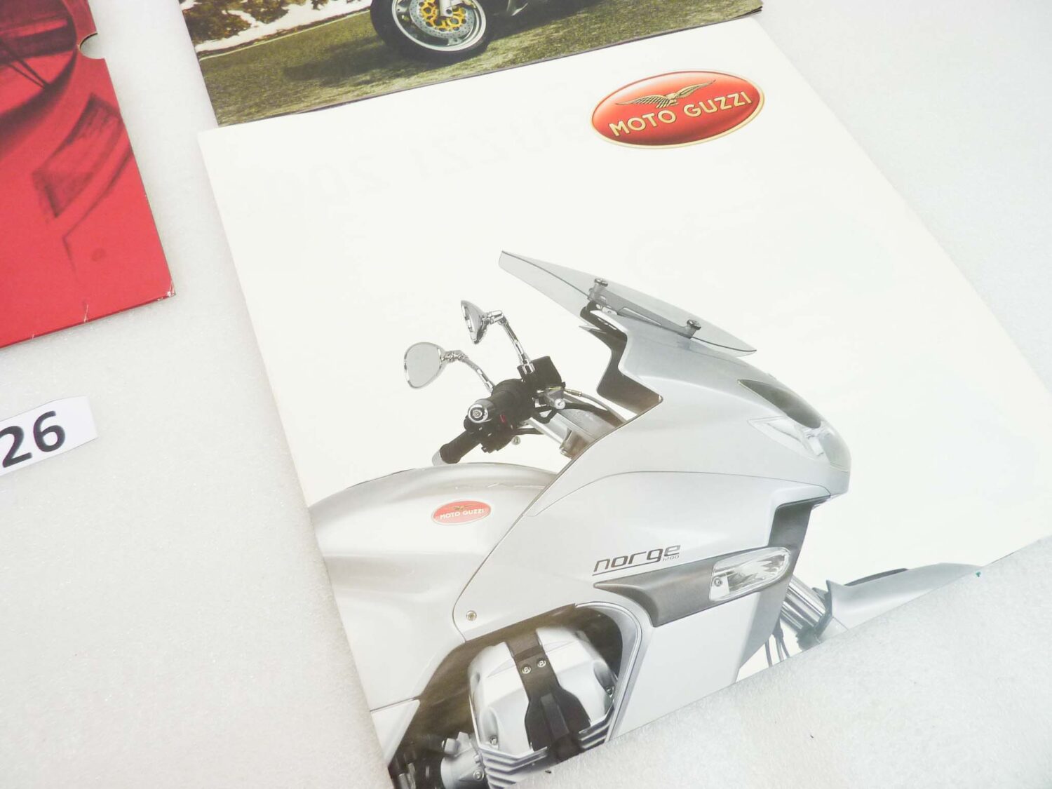 Depliant Brochure Guzzi Norge 1200 con poster modelli 2006 materiale commerciale NUOVO fondo di magazzino - immagine 5