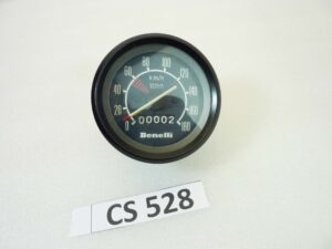 Contachilometri Benelli 2C 125 250 180 kmh Veglia conta chilometri strumentazione NUOVO fondo di magazzino